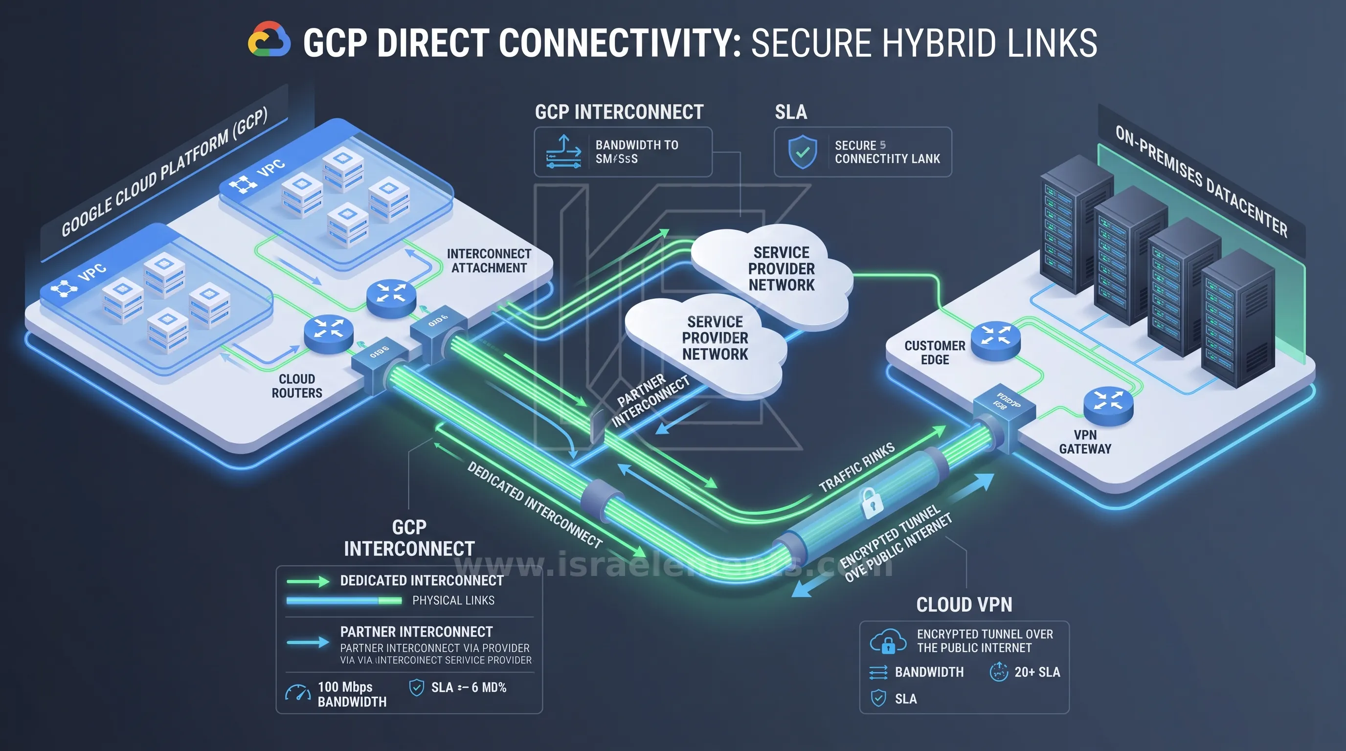 GCP Infrastructure & Direct Connectivity
